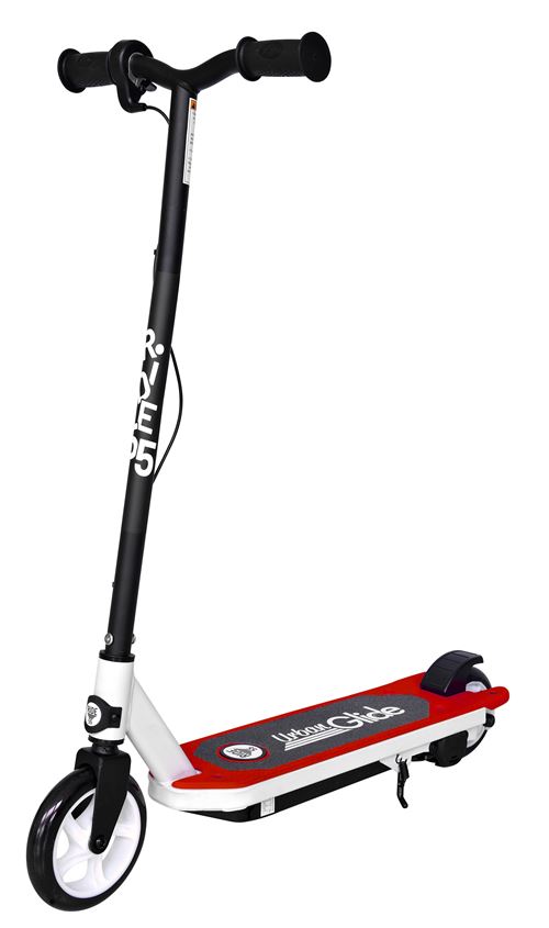 Patinete elétrico infantil Urbanglide Ride 55 30W preto e vermelho