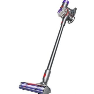 Aspirador de pó Balai Dyson V8 Origin 21.6V, prata e violeta