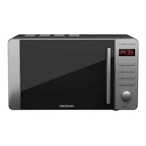Cecotec ProClean 5110 Inox - Grill-Micro-ondas - 20 Litros - 700 Watts - Aço Inoxidável