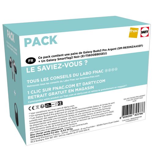 Fones de ouvido Bluetooth Samsung Galaxy Buds3 Pro com cancelamento de ruído ativo. – Image 2