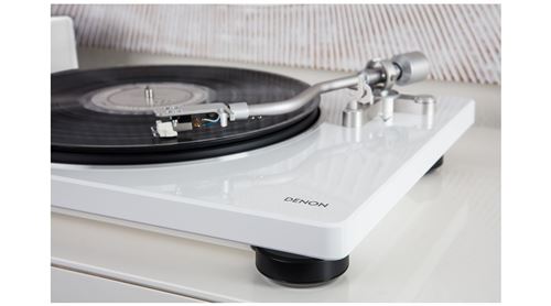 Toca-discos Denon DP-400, branco – Image 7
