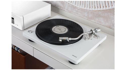 Toca-discos Denon DP-400, branco – Image 8