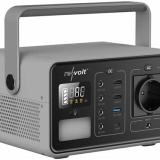 Revolt: HSG-640 - Bateria portátil e conversor solar - 222 Wh