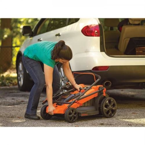 Cortador de grama elétrico 48cm LM2000QS BLACK DECKER com 7 alturas ajustáveis de 30 a 100 – Image 2
