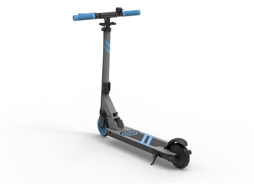 Patinete elétrico infantil Revoe com acessórios, azul. – Image 6