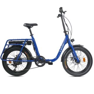 Bicicleta elétrica Carratt Neo E-1000 250 W, azul